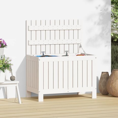 Tuinbox 76x42,5x54 cm massief grenenhout wit 8721012122659 1