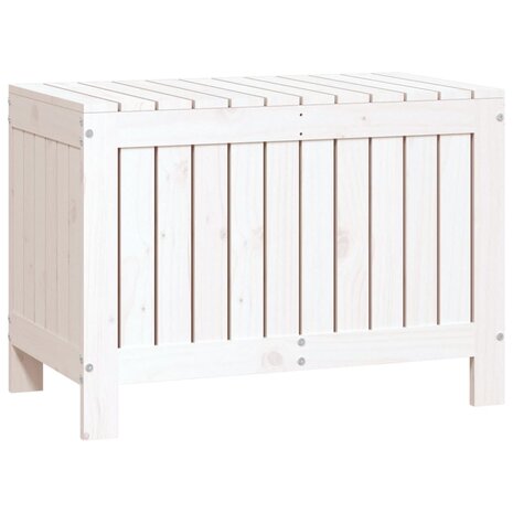 Tuinbox 76x42,5x54 cm massief grenenhout wit 8721012122659 2