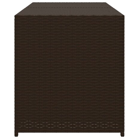Tuinbox 283 L poly rattan bruin 8721012243552 5
