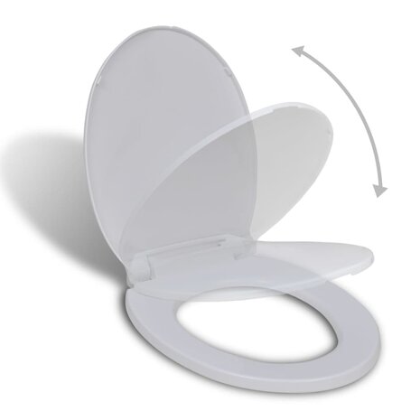 Toiletbril soft-close ovaal wit 8718475940821 1