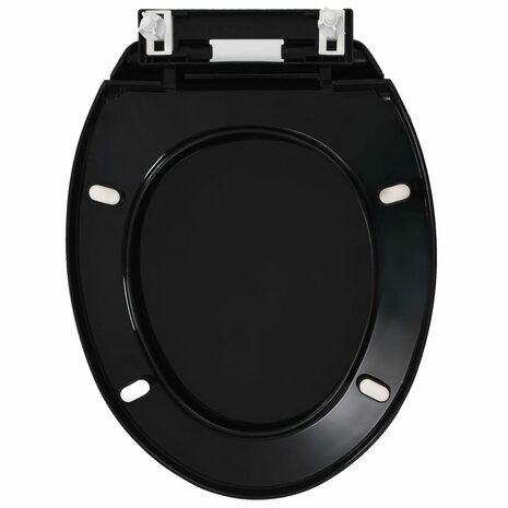 Toiletbril soft-close met quick-release ontwerp zwart 8719883596228 5