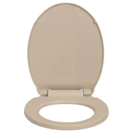 Toiletbril soft-close ovaal beige 8719883818740 3