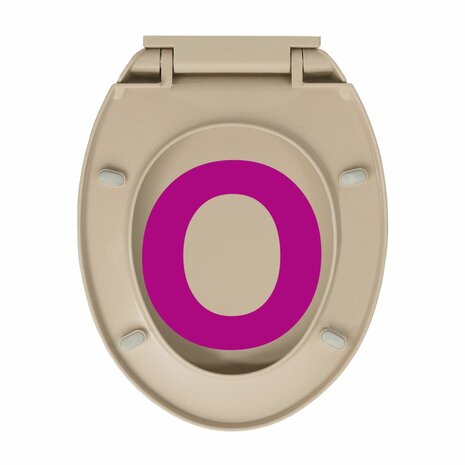 Toiletbril soft-close ovaal beige 8719883818740 9