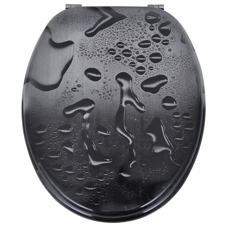 Toiletbrillen met deksels 2 st water MDF 8718475796954 3
