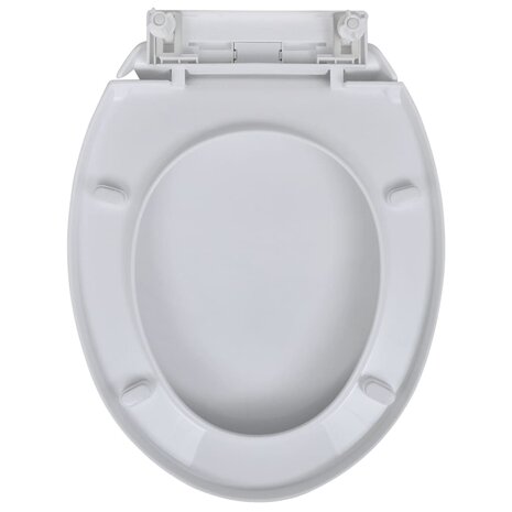 Toiletbrillen met soft-close deksels 2 st kunststof wit 8718475797067 4