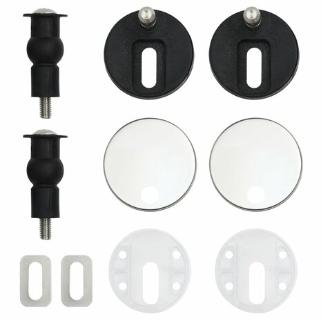 Toiletbrillen met soft-close deksel 2 st savanne MDF 8720286084212 8