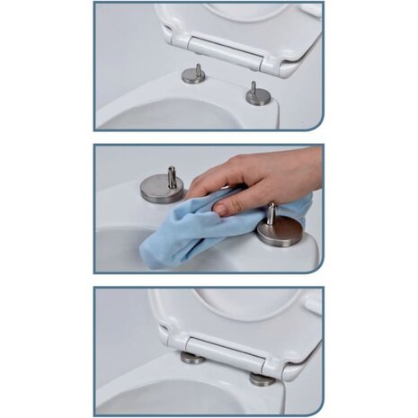 SCHÜTTE Toiletbril WHITE duroplast 4008431823003 6