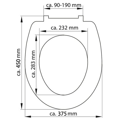 SCHÜTTE Toiletbril met soft-close HAPPY ELEPHANT duroplast hoogglans 4008431825809 6