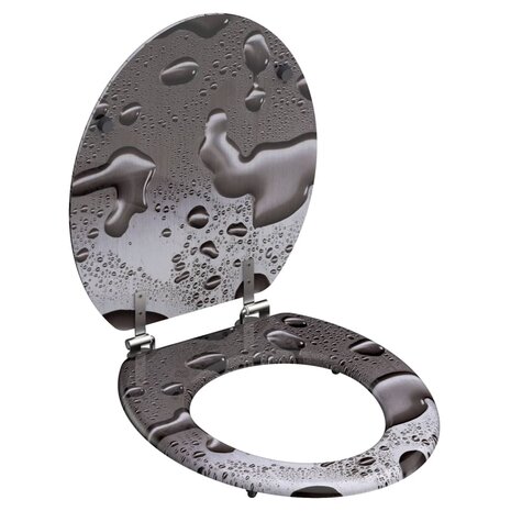 SCHÜTTE Toiletbril GREY STEEL MDF 4008431800233 1
