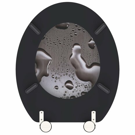 SCHÜTTE Toiletbril GREY STEEL MDF 4008431800233 5