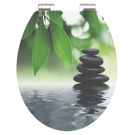 SCHÜTTE Toiletbril met soft-close OASIS MDF hoogglans 4008431805436 1