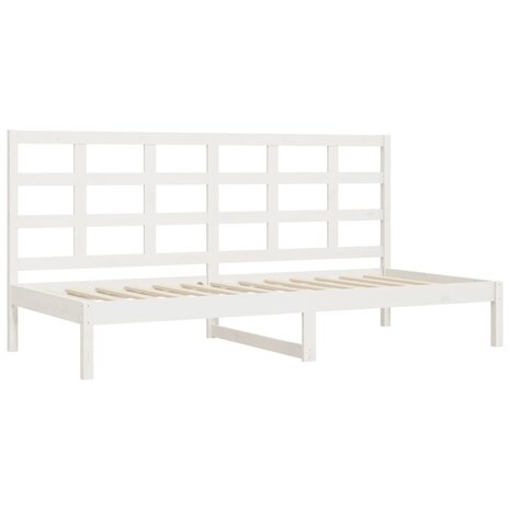 Slaapbank 80x200 cm massief grenenhout wit 8720287089582 4