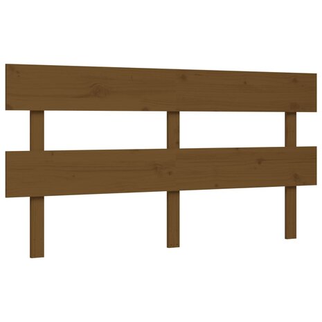 Seniorenbed met hoofdbord massief hout honingbruin 8720845405298 8