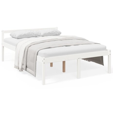 Seniorenbed massief grenenhout wit 140x200 cm 8720286878248 2