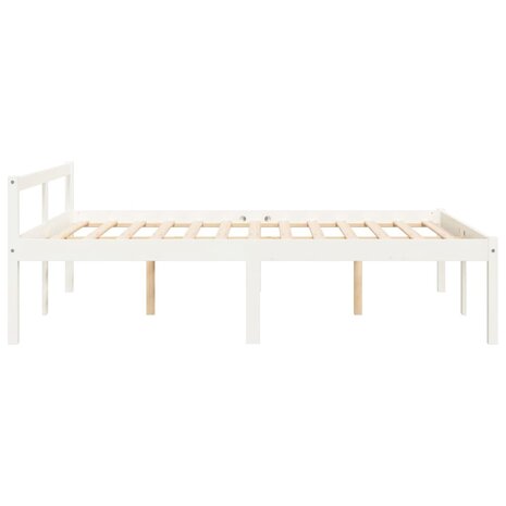 Seniorenbed massief grenenhout wit 140x200 cm 8720286878248 5