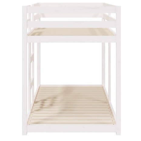 Stapelbed 80x200 cm massief grenenhout wit 8720287215301 6