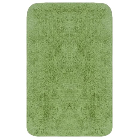 Badmattenset stof groen 3-delig 8718475603450 2