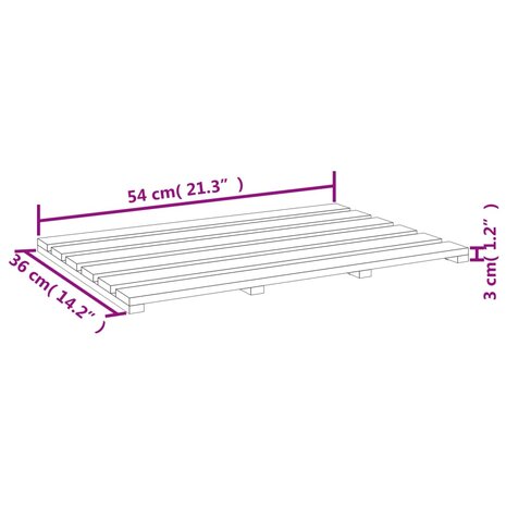 Badmat 54x36 cm bamboe 8721012156760 7