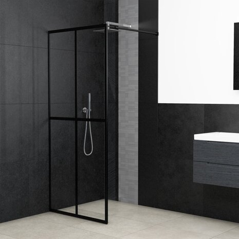 Inloopdouchewand 100x195 cm transparant gehard glas 8719883735245 1