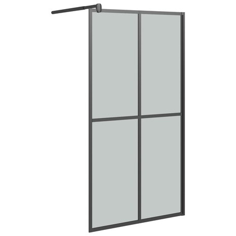 Inloopdouchescherm 100x195 cm donker gehard glas 8720286933367 2