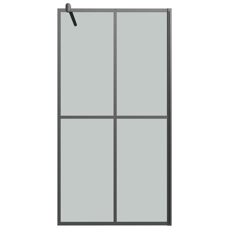 Inloopdouchescherm 100x195 cm donker gehard glas 8720286933367 3