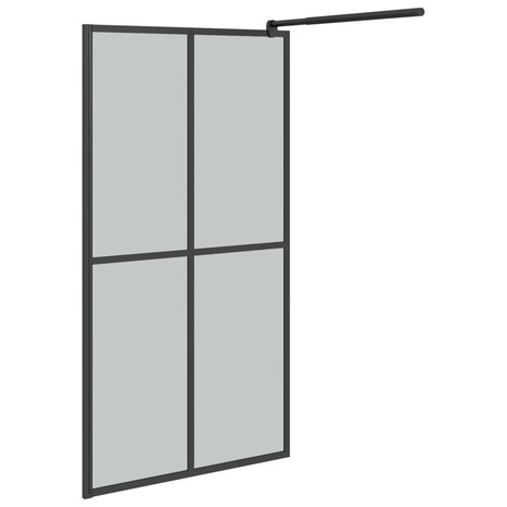 Inloopdouchescherm 100x195 cm donker gehard glas 8720286933367 5