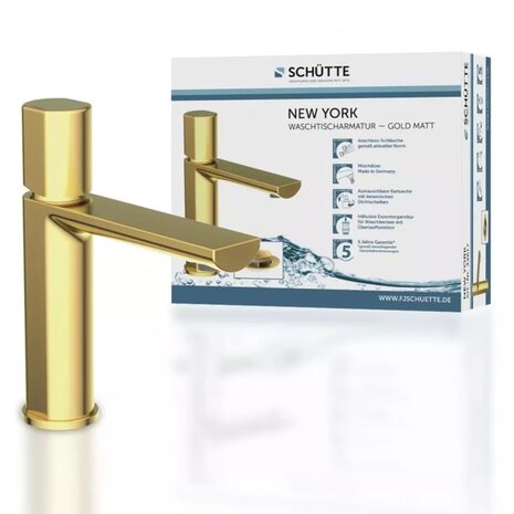 SCHÜTTE Wastafelmengkraan NEW YORK matgoud 4008431336176 11