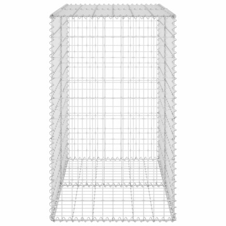 Schanskorfmuur met deksels 100x60x100 cm gegalvaniseerd staal 8720286110119 4