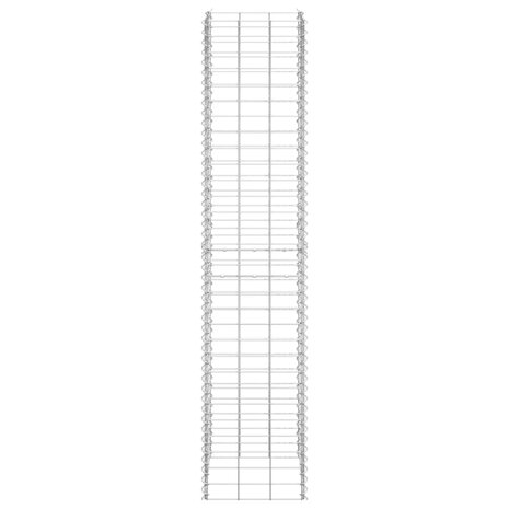 Schanskorf plantenbakken 3 st verhoogd 30x30x150 cm ijzer 8720286763735 4