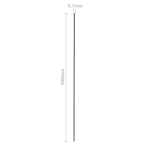 Schuttingset 77,5x64 cm groen 8719883785776 8