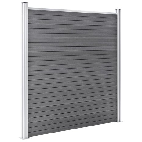 Schutting 1737x186 cm HKC grijs 8719883908809 5