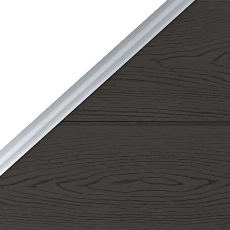 Schuttingpaneel 95x(105-180) cm HKC zwart 8720286194706 4