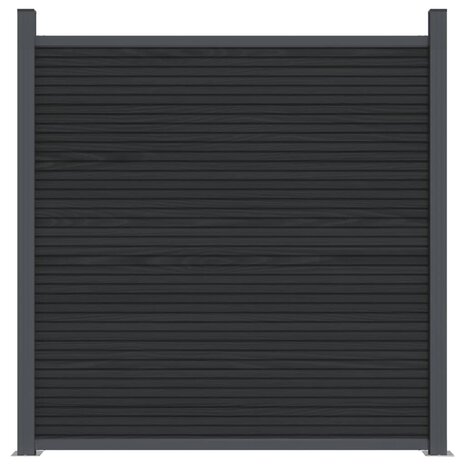 Schuttingpaneel 180x186 cm HKC grijs 8721012456136 7
