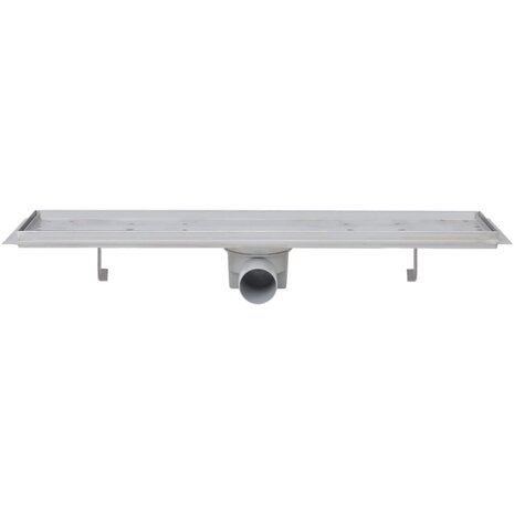 Doucheafvoer 2 st rechthoekig 630x140 mm roestvrij staal 8718475797272 4