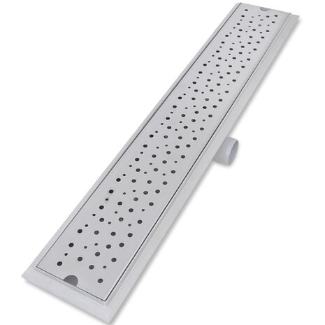 Doucheafvoer 2 st rechthoekig bubbel 730x140 mm roestvrij staal 8718475797463 7