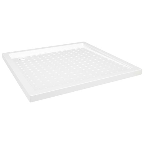 Douchebak met noppen 90x90x4 cm ABS wit 8720286206003 2