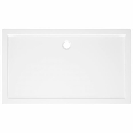 Douchebak rechthoekig 70x120 cm ABS wit 8720286206072 5