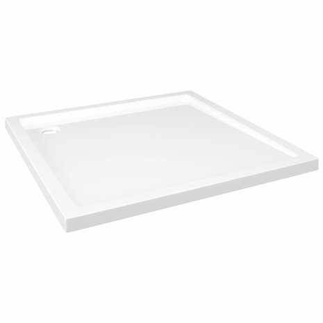 Douchebak vierkant 80x80 cm ABS wit 8720286206096 2