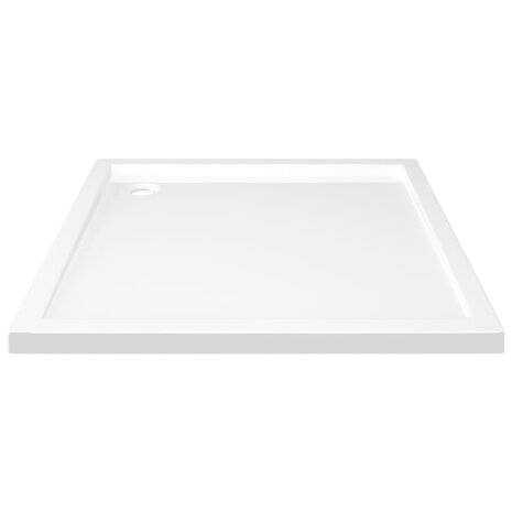 Douchebak vierkant 80x80 cm ABS wit 8720286206096 3