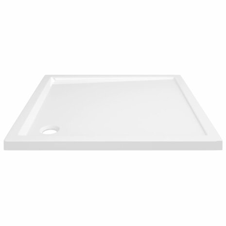 Douchebak vierkant 80x80 cm ABS wit 8720286206096 4