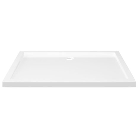 Douchebak rechthoekig 80x110 cm ABS wit 8720286206119 4