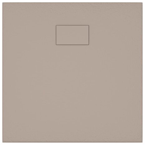 Douchebak 80x80 cm SMC bruin 8720286191354 6
