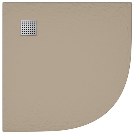Douchebak 90x90 cm SMC bruin 8720286191422 6
