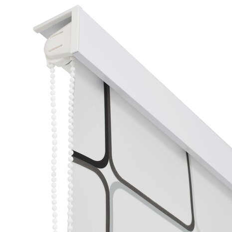 Rolgordijn voor douche 80x240 cm vierkant 8718475596714 3