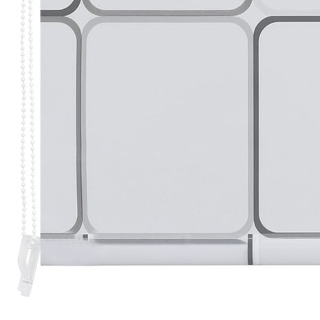Rolgordijn voor douche 100x240 cm vierkant 8718475596721 6