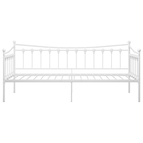 Slaapbankframe metaal wit 90x200 cm 8720286195529 6