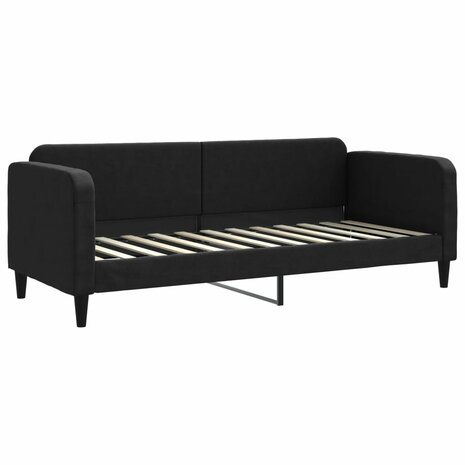 Slaapbank 80x200 cm stof zwart 8720845953256 2