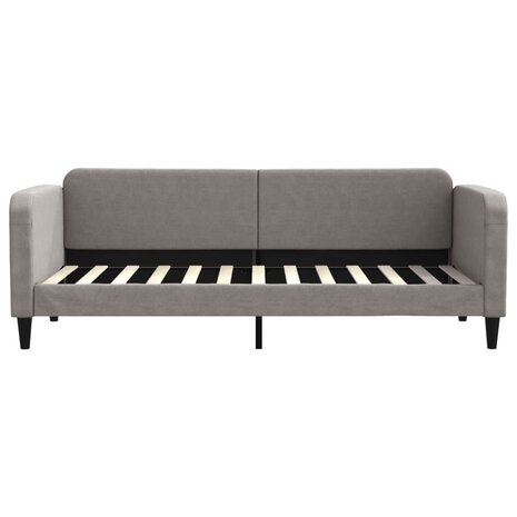Slaapbank 80x200 cm stof taupe 8720845953263 3