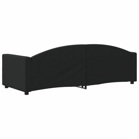 Slaapbank 80x200 cm stof zwart 8720845954031 5
