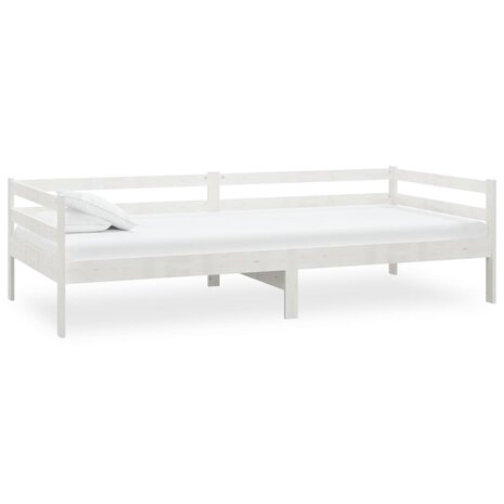 Slaapbank massief grenenhout wit 90x200 cm 8720286641279 2